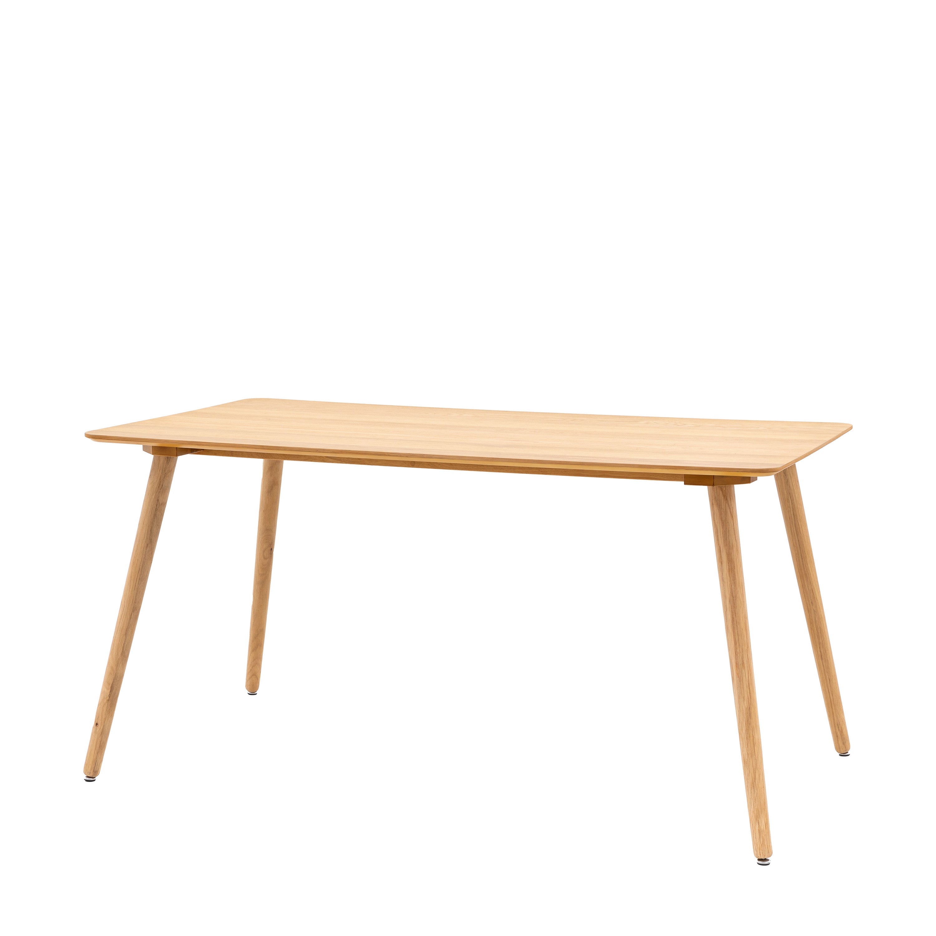 Laceby Natural Oak Wood Dining Table | 4-6 Seater
